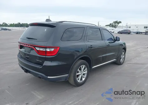 2016 Dodge Durango Limited z USA, uszkodzony, nr VIN 1C4RDJDG2GC353616